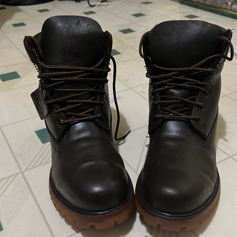 Men’s Timberland Boot 6” Premium Dark Brown 10.5